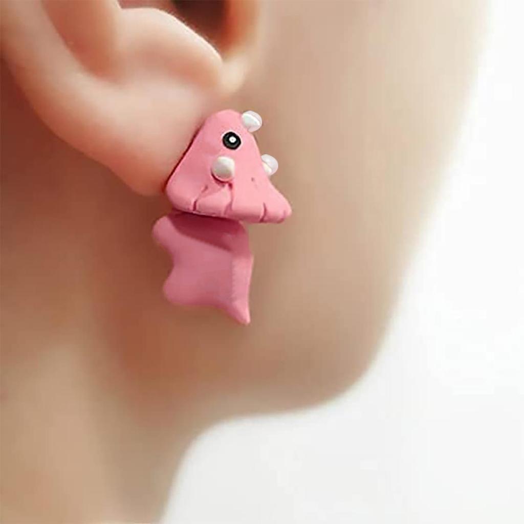 Women Cute Animal Earring 3D Cute Earrings Handmade Stud Earrings For Girl