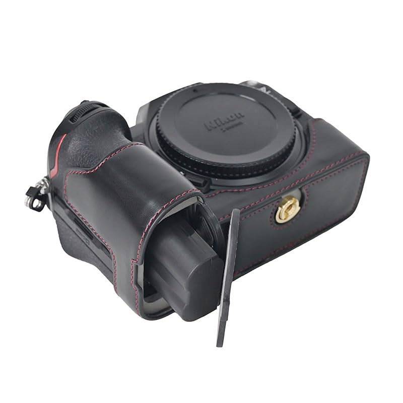 SIUTATDSH PU Leather Camera Case for Nikon Z and Z 6iii Features include and portable tripod as well as battery 6m3, Z6iii, Cameras. shockproof,