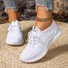 Shoes Women's Shoes Women's Fashion Running Shoes Flying Weaving Breathable Women's Shoes Soft Sole Trend Sneakers