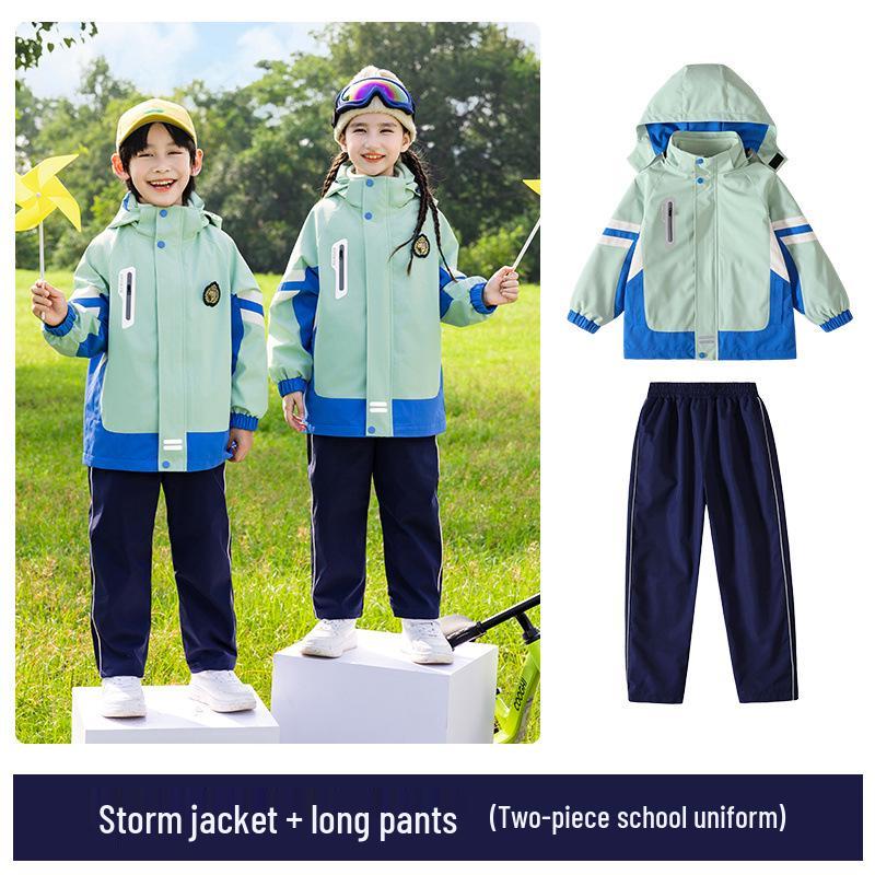 Комплект школьной формы-тройки для осени/зимы для первого класса 110 cm