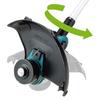 Makita 260 mm oppladbar gressklipper Nylonledning Type 18V3Ah batteri og lader inkludert MUR193DWF