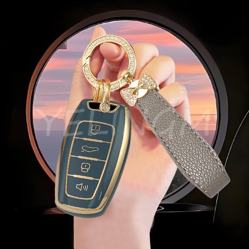 New Tpu Car Remote Key Fob Bag Case Cover Shell For Great Wall Haval Hover H1 H4 H6 H7 H9 F5 F7 H2S Gmw Coupe Accessories