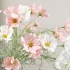 Künstliche Cosmeenblumen 23" Kunstseide Cosmeenblütenstiel Kunstblumen-Arrangements für DIY Hochzeitssträuße Heim-Büro Tischvasen-Dekoration