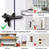 Portable Door Lock – Travel Hotel Anti-Theft Door Lock, Privacy Door Lock for All Types of Doors, Household Anti-Theft Door Stop