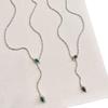 Emerald Green Snake Necklace for Women - Stylish, Sweet & Versatile High-End Clavicle Chain