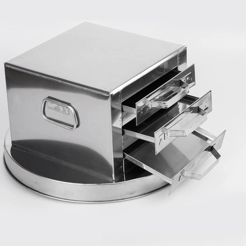 Rice Noodle Roll Food Steamer Kitchen Home Use Devices 3 Draw Cookware Changfen Machine 201 Stainless Steel