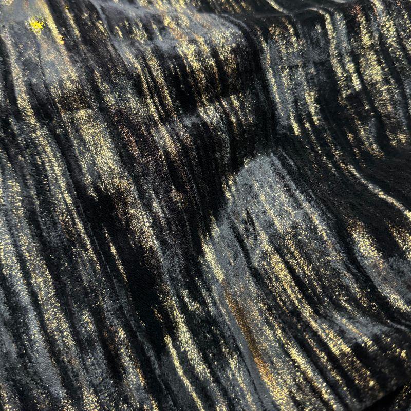 Black Green Color Brocade Jacquard Velvet Fabric African Embossed Velour Fabrics for DIY Sewing Dress Cheongsam 140cm Width