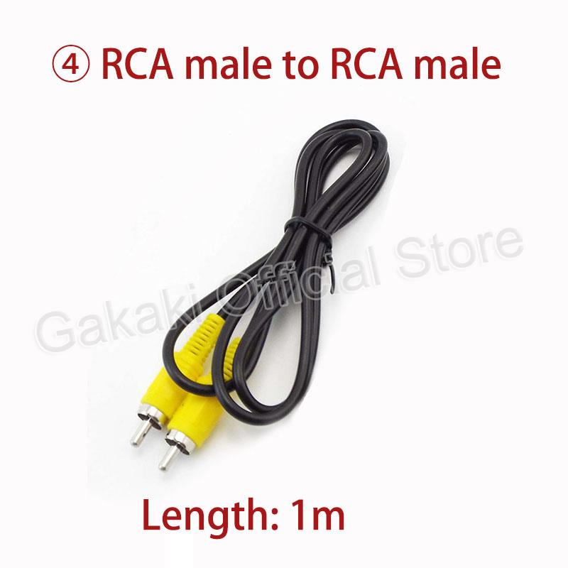 M/M M/F RCA Connector Audio Cables Video Cable Extension Wire Cord Male Female PlugGood Product