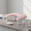 Curved Nail Arm Rest Ergonomic Design Manicure Hand Ease to Clean Cushion for