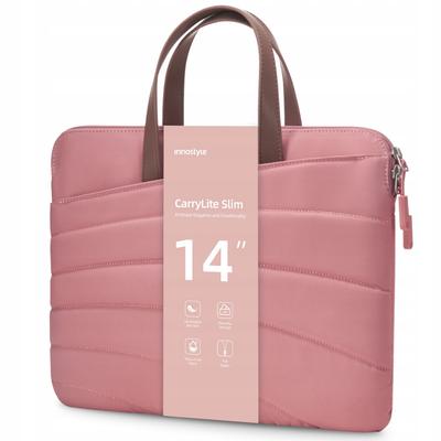 Women's 14" Waterproof Carrylite Slim Laptop Bag Pink