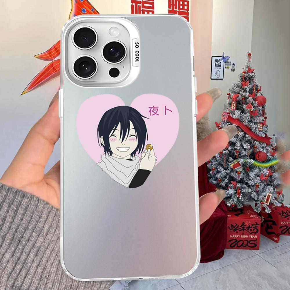 Japanese Yato Noragami Anime Art Phone Case For iPhone 16 15 14 13 12 11 Pro Max X XR XSMAX 8 7 Plus Matte Shockproof Back Cover
