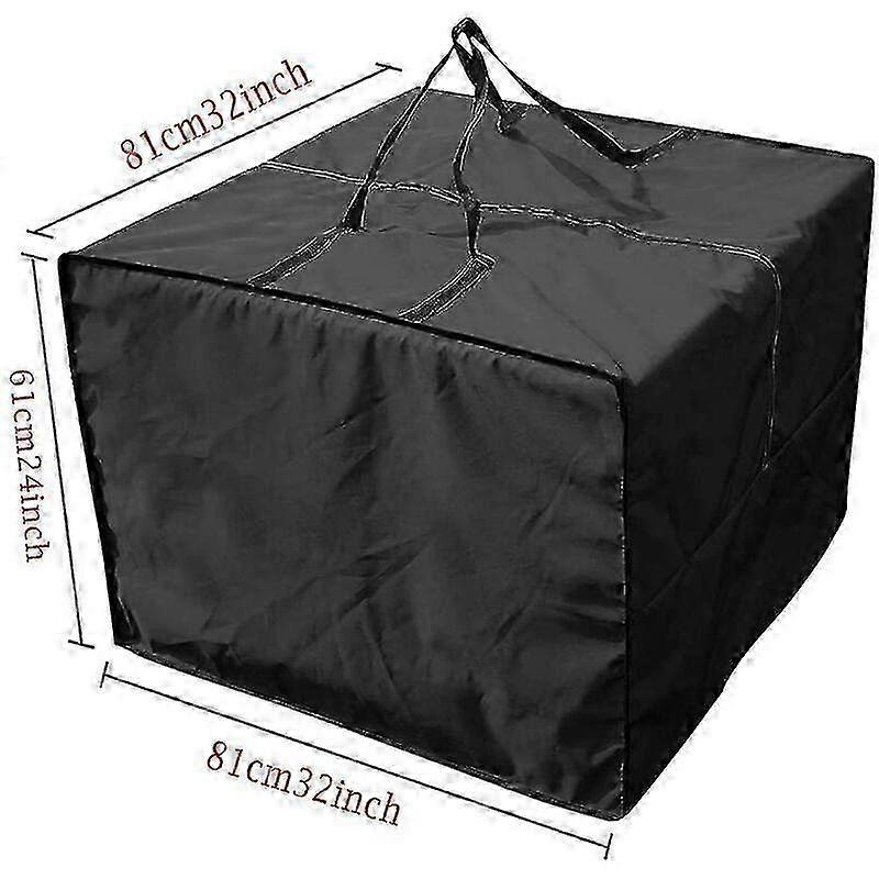 Cushion Storage Bag - Durable 210d Garden Cushion Storage Bag, 81 X 81 X 61 Cm