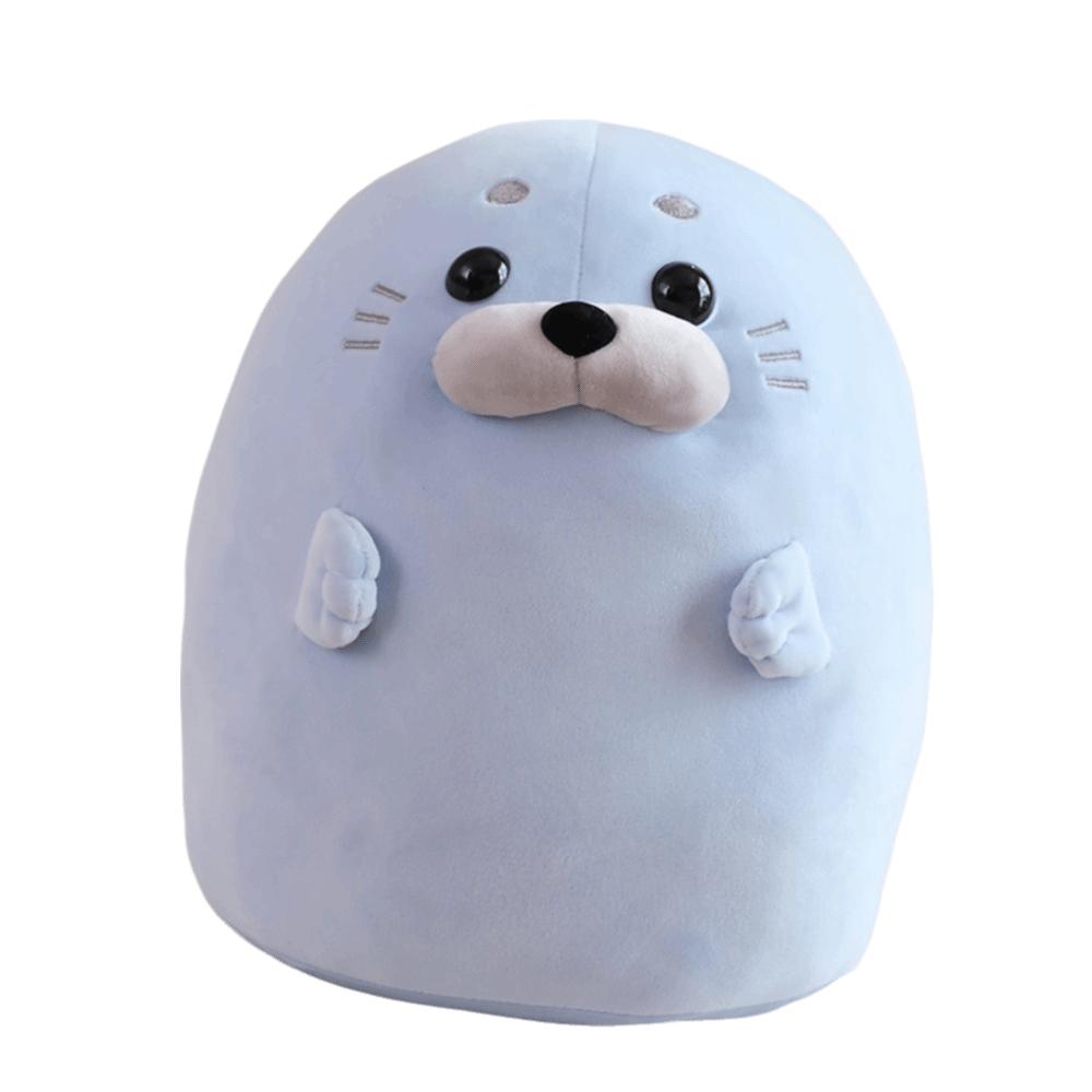 Soft Plush Seal Sleep Pillow Mochi Stuffed Animal Toy Anime Seal Plush Doll Kids Gifts