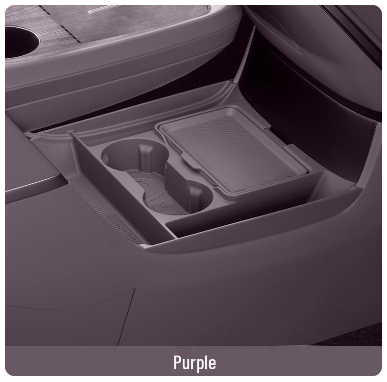 Fits 26 Xiaopeng GX Models: Multi-Functional Console Storage & Glasses Box for Car Accessories
