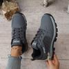 TUINANLE Men's Hiking Boots Comfortable Lace-up Sports Boots Outdoor Hiking Shoes Women Walking Sneakers