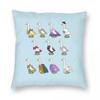 New Era Gaggle Goose Pillowcase Polyester Linen Velvet Printed Zip Decor Sofa Seater Cushion Cover