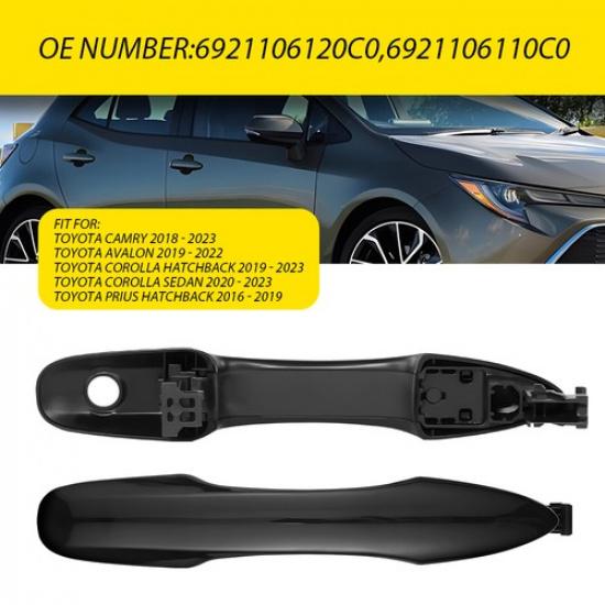 For Camry Front Toyota 2018- Avalon Left&Right Exterior Outer Handle Door