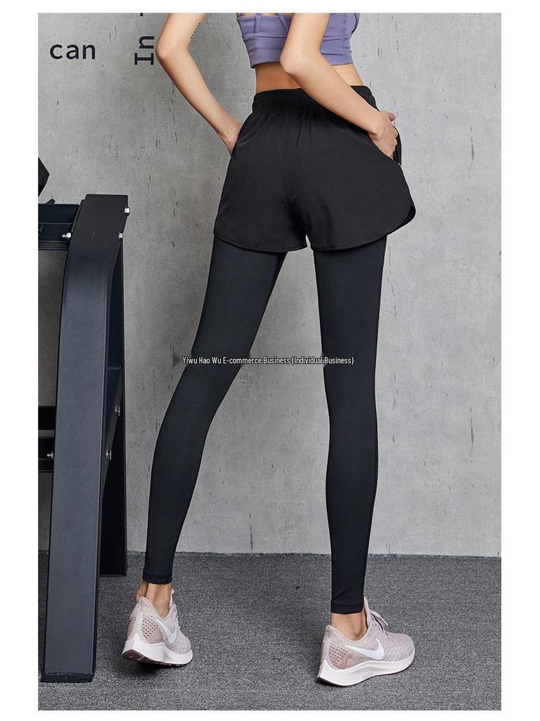 Women's Quick-Dry Athletic Shorts - Casual Fitness Yoga Pants for Running & Training