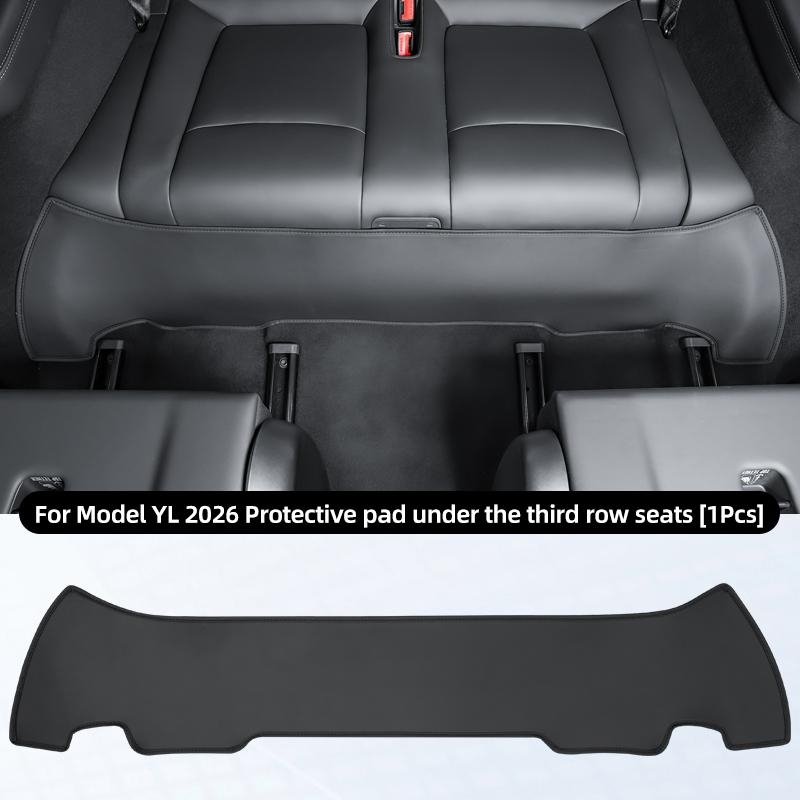 For Tesla Model YL Seat Anti Kick Pad, Protective Pad Under the Third Row Seat of 6-Seater Model YL, Anti Trampling, Accessories