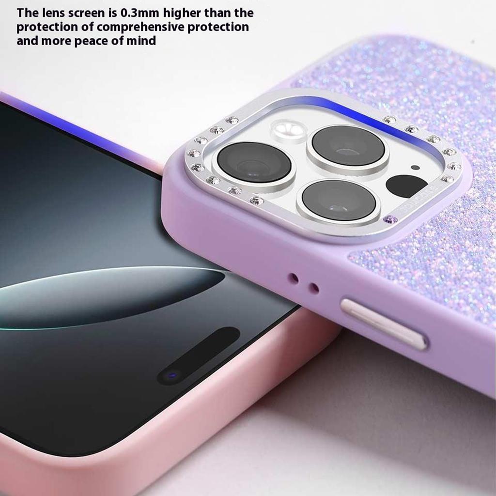 JAUCASE For iPhone 15 Pro Case Compatible with MagSafe Textured PU+TPU+PC Phone Back Cover