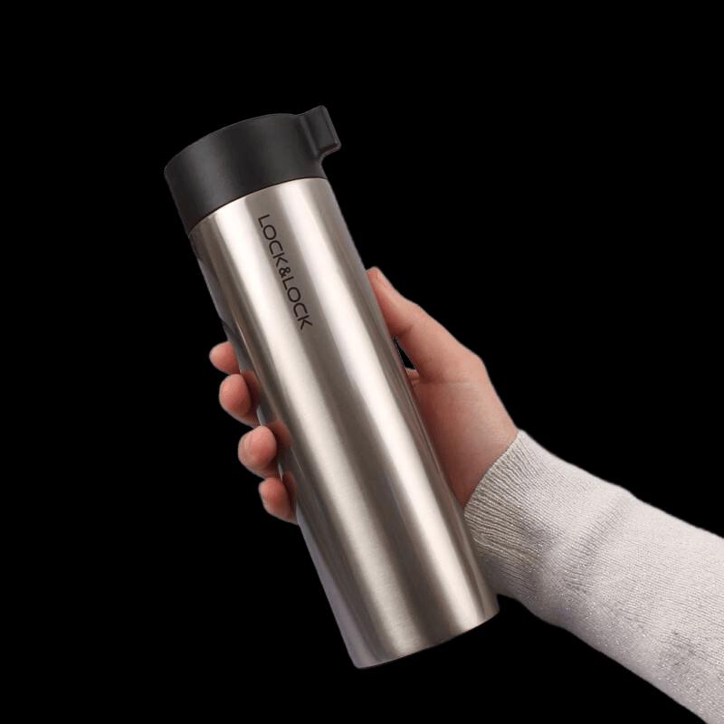 LOCK&LOCK LHC4121 Stainless Steel Insulated Mug