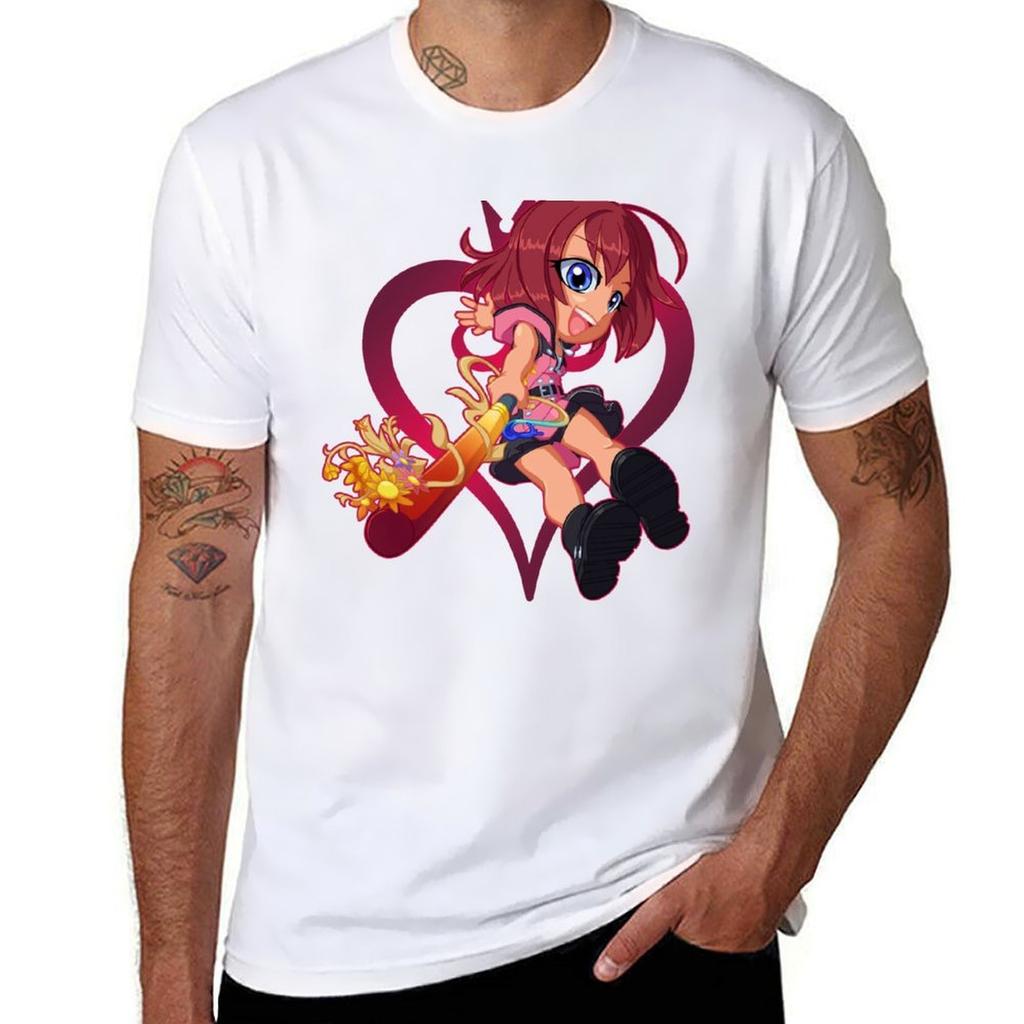 Kairi Chibi Tshirt Retro Style Print Casual Top