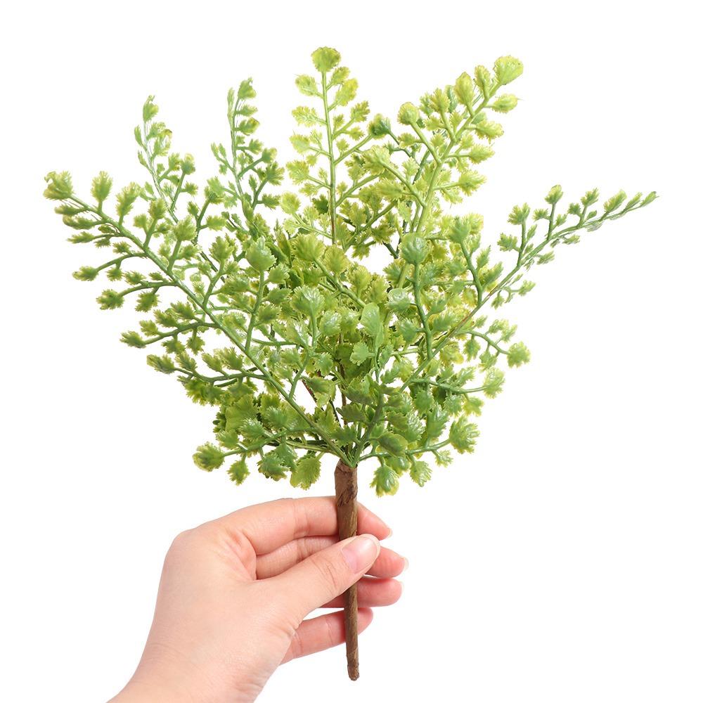 Real Touch Simulation Ginkgo Leaf Handmade Fake Plant Home Garden Decor