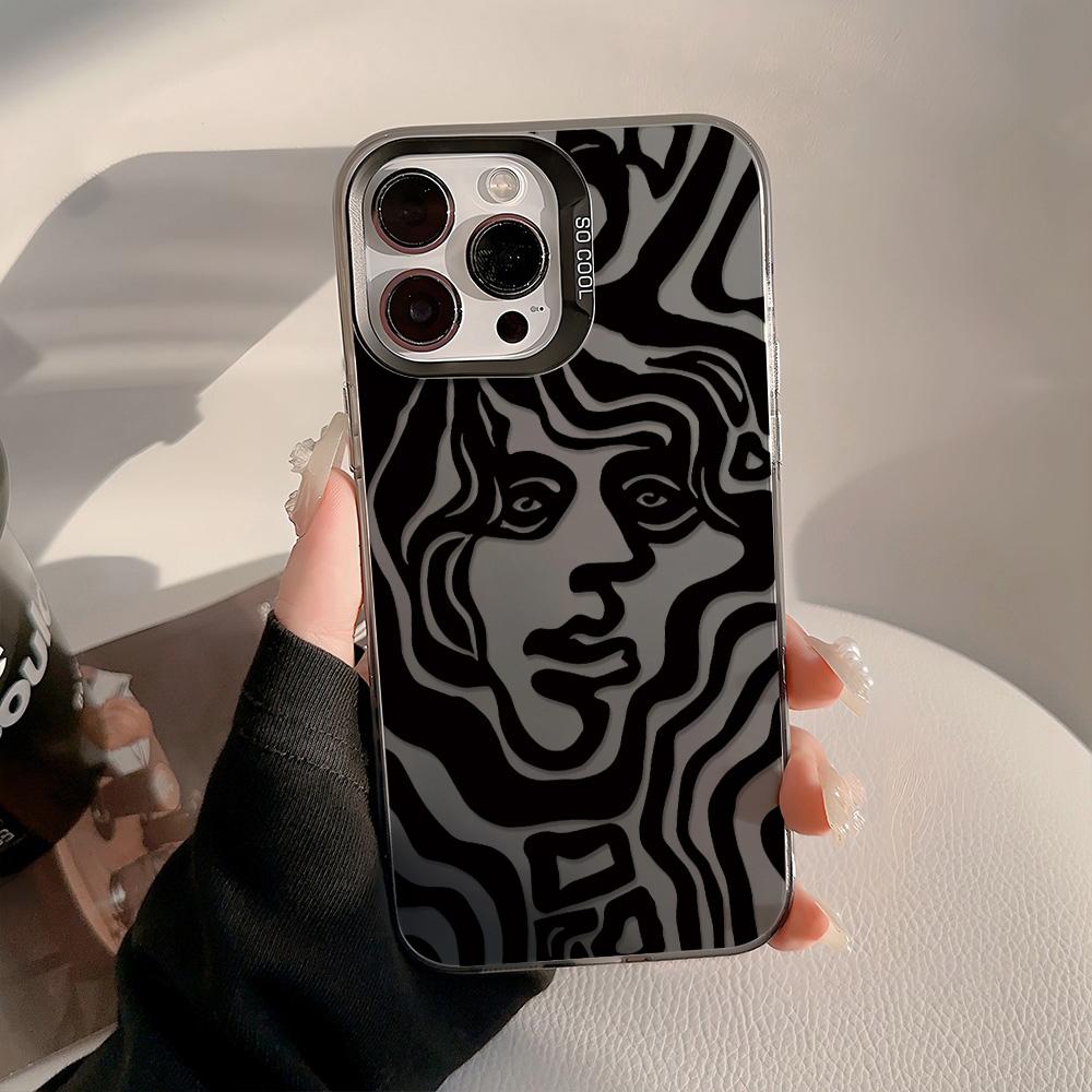 Painted Phone Case for iPhone 11 14 15 16 iPhone 17 11 12 13 for 17 14 15 16 Pro14 15 16 Pro Max for Samsung S25 Ultra S24 S25 A36 A56 A16 Hard Cover