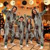 Unisex Halloween Print Hooded Outfit for Halloween Party