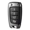 Xjmynb For Hyundai Accent Kona Tucson Elantra Accent Solaris Verna + Flip Smart Remote Key Shell Case Fob 2/3 Buttons