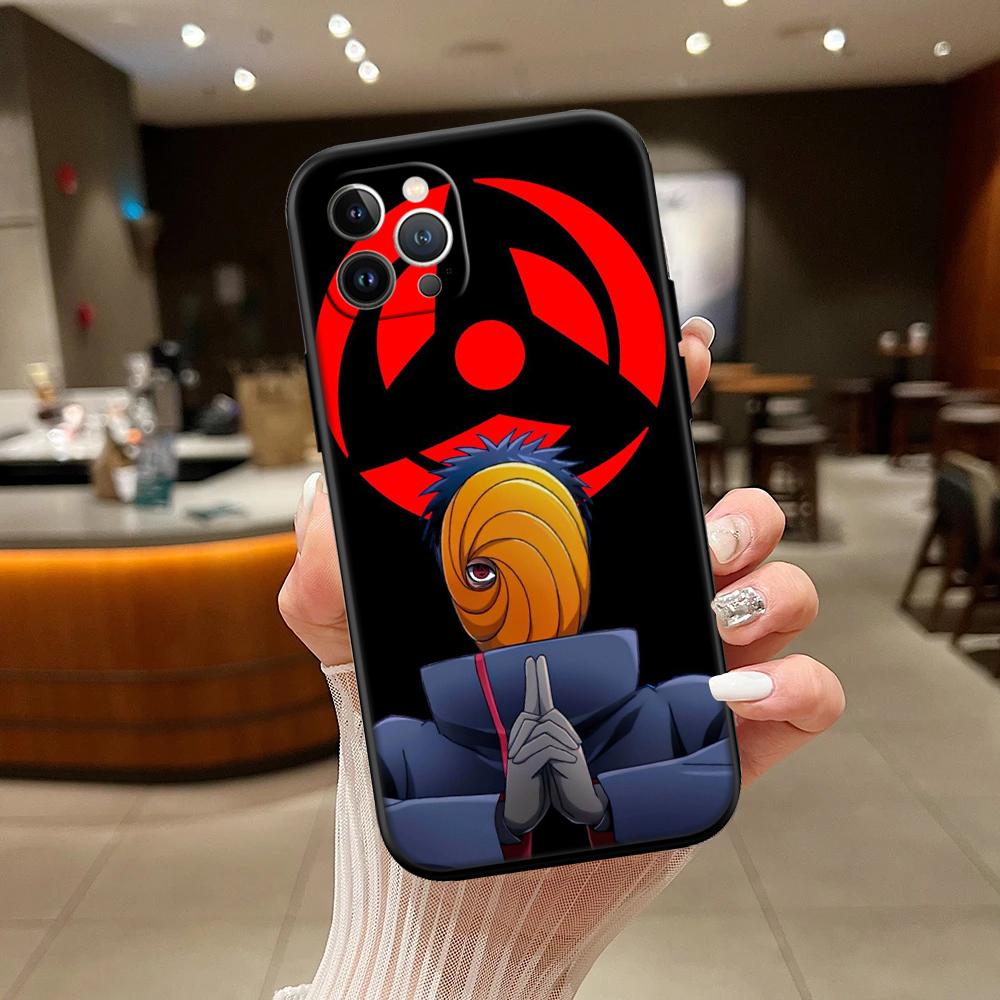 RA27 NARUTO Uchiha Obito Phone Case for Samsung Galaxy S20 S21 S22 Ultra FE + Plus A21S A22 A24 A25 A26 A30 A30S A31