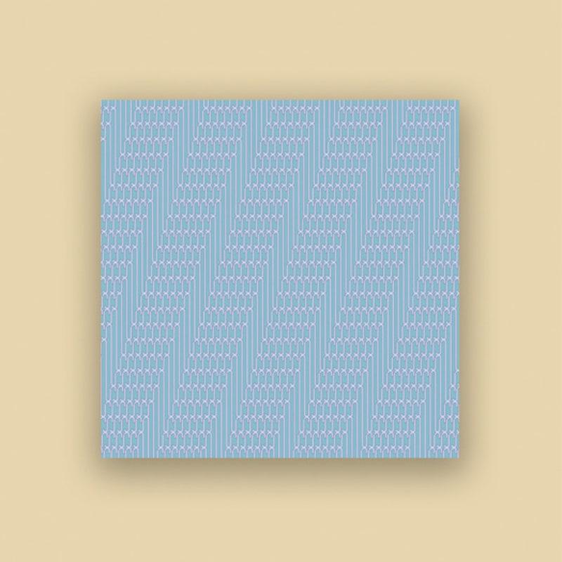 2DREAMERS Flowing Grid Silk Scarf