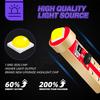 UHUASENG 8PCS No Polarity Led Bulb T5 74 37 W3W Car Dashboard trument Light Map Plate Panel Auto Signal Indicator Lamps 12V