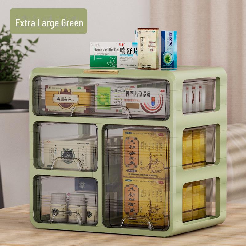 

Прозрачный ящик для лекарств: Настольный органайзер большой вместимости для канцелярских принадлежностей и расходных материалов