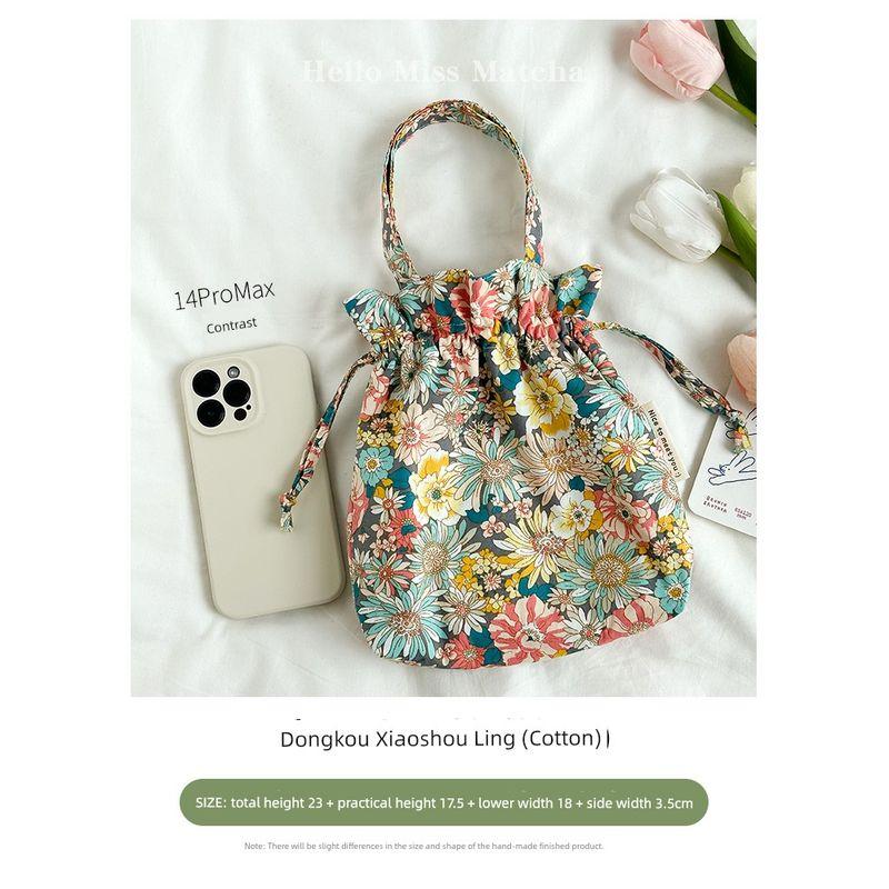 

Компактная и легкая сумка для хранения на весну и лето Flowers