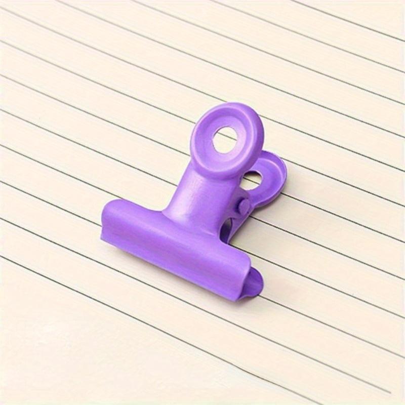 10Pcs Multifunction Bag Chip Clips Food Clips Photo File Clamps Kitchen Tool Household Close Clip Stationery Office Supplies