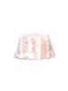 Poejidam Petit Fur Meatel Hat In Pink Snow