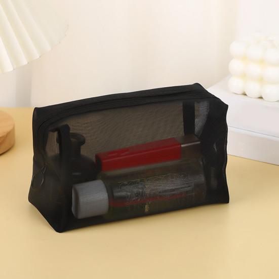 Geantă Cosmetică din Plasă Portofel Organizator Pungă Transparentă Geantă de Machiaj de Călătorie Organizator pentru Produse de Îngrijire a Pielii Cosmetice