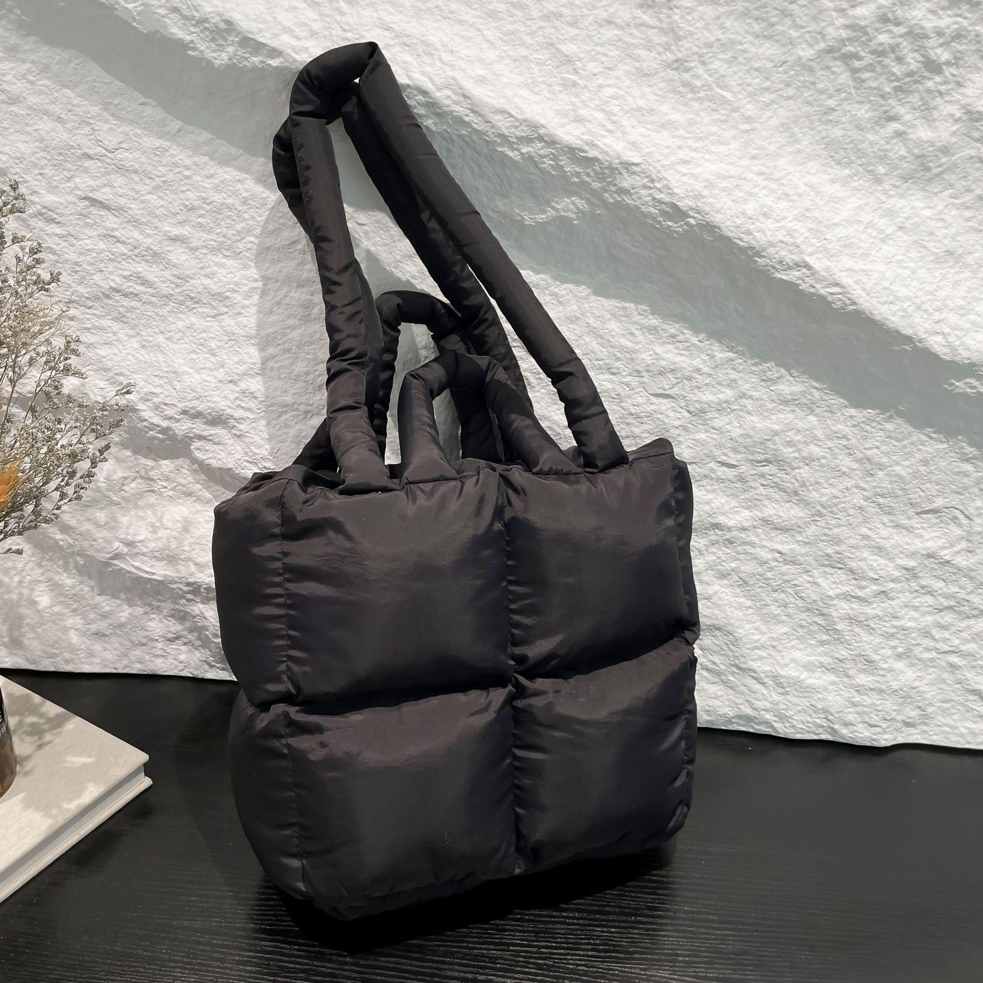 

Корейская версия большой вместимости универсальной модной сумки через плечо сумка-тоут осень и зима