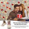 Fashion Non-slip Warm Socks Thick Plush Winter Socks Fluffy Slippers Socks Women Men