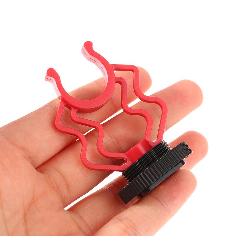 

- 1Pc Universal Microphone Wavy Shock Mount Adapter Plastic Microphone Bracket Mount Replacement Shockmount Accessories -