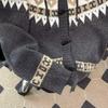 Unisex Fair Isle Horn Button Hooded Knit Cardigan Coat - Autumn/Winter Korean Style