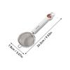 304 Stainless Steel Flour Sieve Fine Mesh Strainer Spoon With Cute Handle Food Filter Spoon Colander Kitchen Gadgets