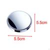 2 Pieces Blind Spot Mirror Round Clear Glass with Housing Protection Rear View Wide Angle for