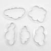 5Pcs Cloud Cake Cookie Biscuit Cutter Fondant Mold Decorating DIY Baking Tool