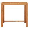 Vidaxl 5-Cz. Garden Bar Furniture Set, Brown, Acacia and Rattan Pe