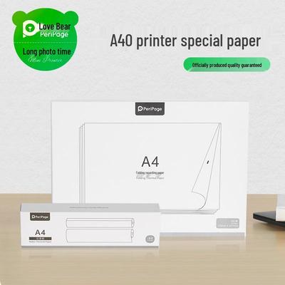 PeriPage A4 Thermal Exam Paper - High-Definition, Mistake-Proof, Durable for 10 Years