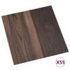 VidaXL 55x Planches de Plancher Autoadhésives Revêtement de Sol Dalle de Sol Salon Salle de Séjour Chambre Maison 324663