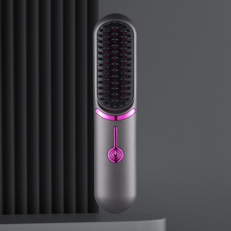 Hair Straightener and Curling Iron USB Rechargeable Styling Comb