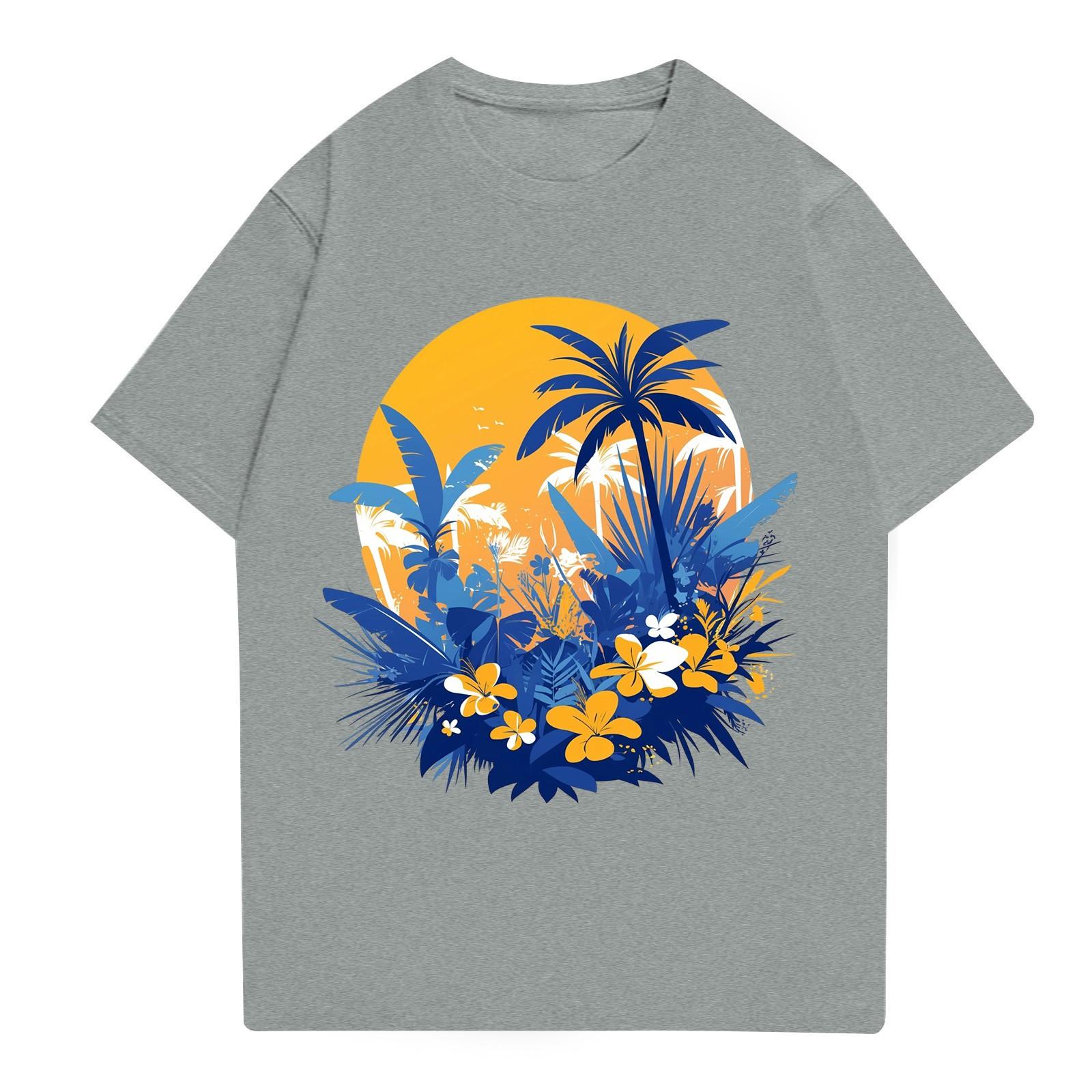 

Мужская рубашка с воротником-стойкой и коротким рукавом, свободная рубашка для отдыха и отдыха, мужская L